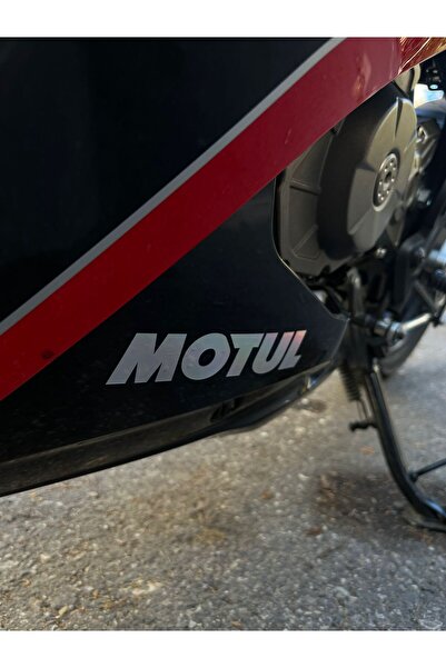 Mavera Stickers Motul Hologram Sticker 14x3cm Motor-Kask-Araba-Laptop İçin