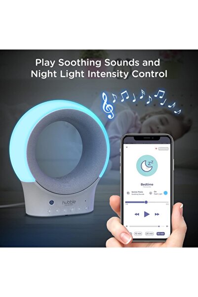 rut&cari Hubble White Noise Device for Babies, with Bluetooth and Mobile App