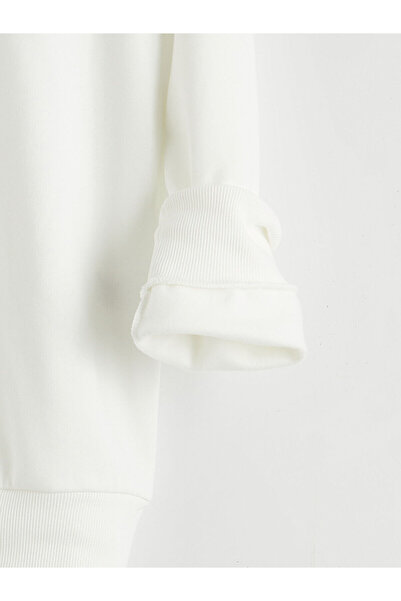 LC Waikiki Crew Neck Printed Men's Thick Sweatshirt