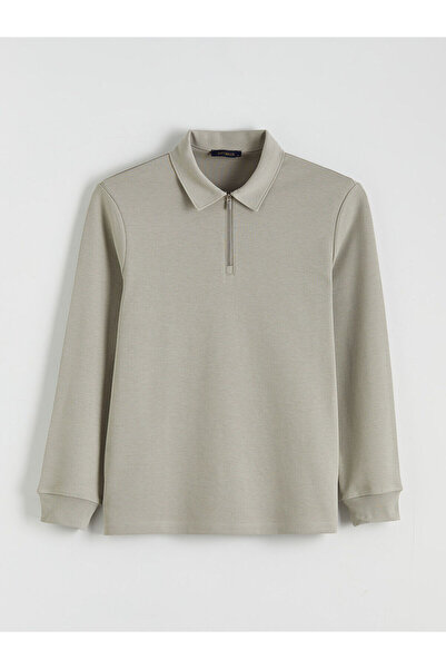 LC Waikiki Polo Neck Men's Sweatshirt