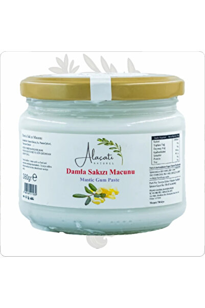 Alaçatı Natürel ALAÇATI NATUREL 380 GR DAMLA SAKIZI MACUNU