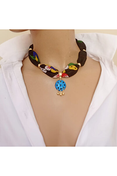 shop Yörük Otantik Güneş Süryani Taşı Kolye İki Farklı Renk Seçeneği