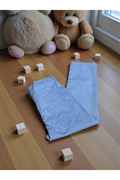 RİNDO KİDS Classic Cut Slim Gabardine Pants Indigo