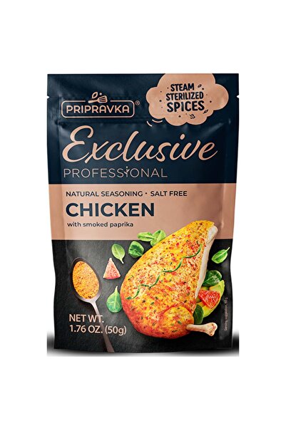 Top Ingrediente Exclusive Professional – Condiment cu Paprika Afumata pentru Pui - Fără Sare (50g)