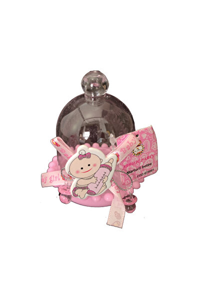 Mirific Party Marturie botez roz, biberon, fetiță