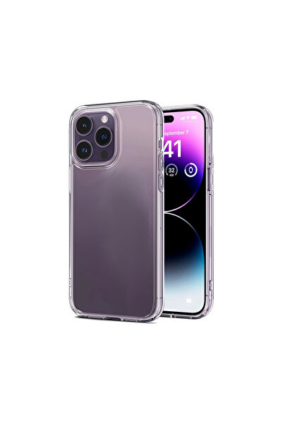 HyperAge حافظة شفافة لهاتف Apple iPhone 14 PRO مع غطاء مقاوم للصدمات للكاميرا...