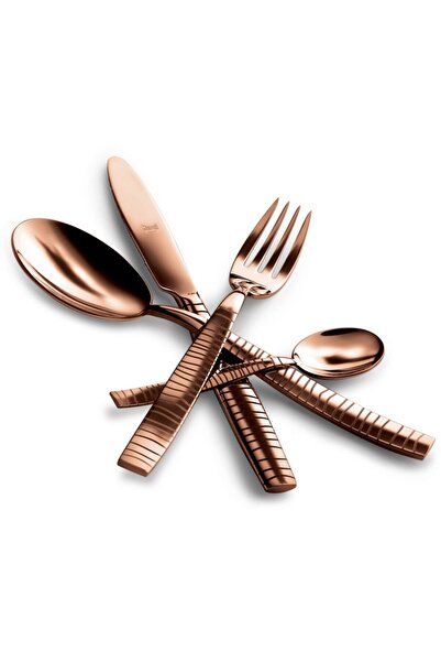 Mepra Tigre 24-piece Cutlery Set, Stainless Steel - Bronze