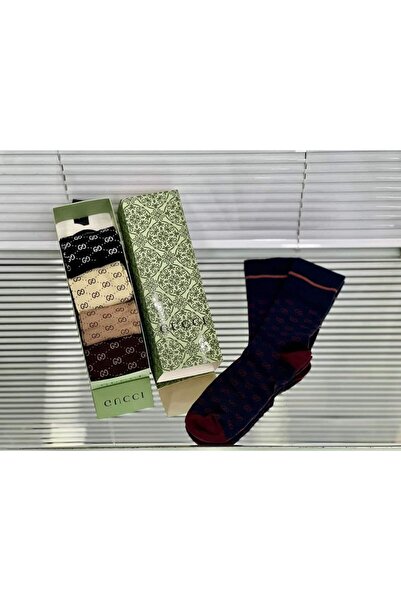 Gucci Set of 5 colorful universal socks