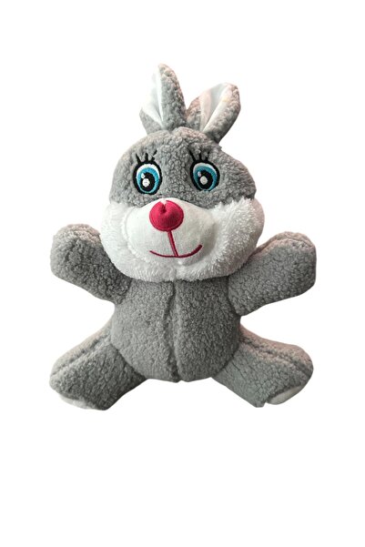 Dr.Dermalok أرنب قطيفة لطيف باللون الرمادي