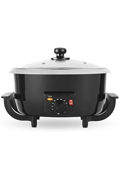 Denx Electric Coffee Roaster & Popcorn Maker, 800W, 2L, Non-stick