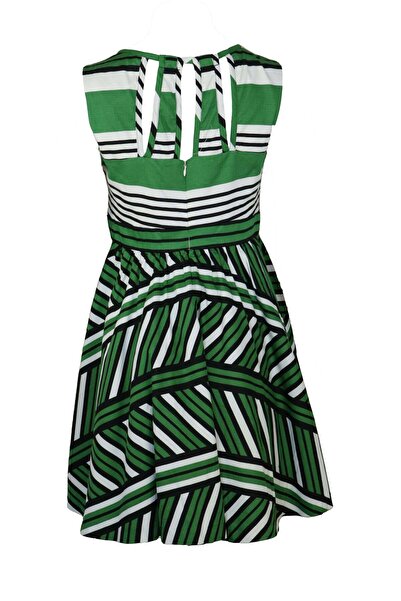 ONLY Nalini Green Dress - S, Green, 99% cotton 1% spandex