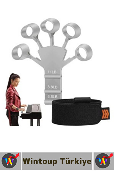 Wintoup Antrenament sportiv premium pentru întărirea mușchilor mâinii, încheieturii mâinii, brațului, degetelor, întărirea, elasticitate, rezistență din silicon
