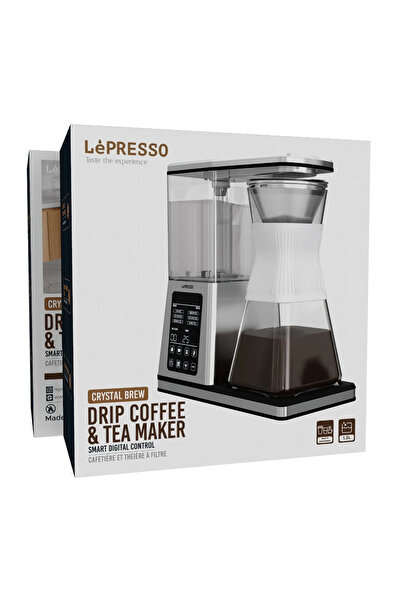 Lepresso 220-240V Drip Coffe Machine With Lcd Control -Silver
