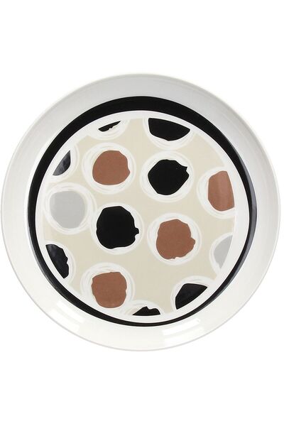 Andrea Fontebasso Farfurie de desert Edge Vibes Terra, porțelan, 19 cm, multicoloră