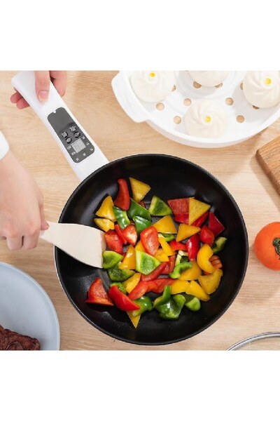 SUPER TRENDS SUPER TRENDS® Smart Multifunctional Electric Frying Pan, 26 cm, 3 L, Digital Control