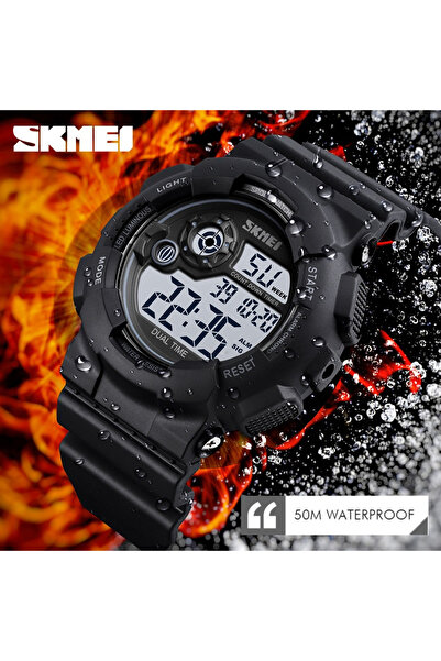 Skmei Men's Military Sports Watch Digital Led Shock and Water Resistant