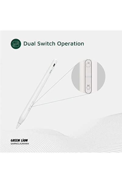 Green Lion Pencil X Universal Pen - White