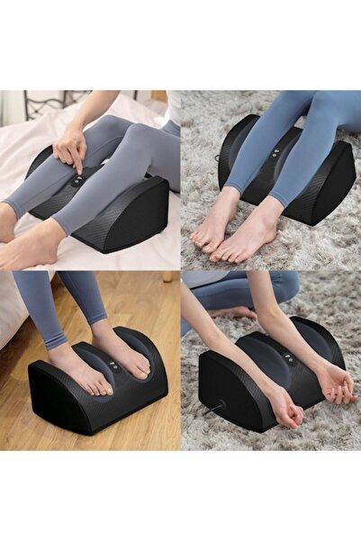 MYONNA IT & E- COMMERCE MuscleEase Foot Massage Device — 20 Nodes, 3 Intensity Levels, Auto Shut-off, Portable, Black