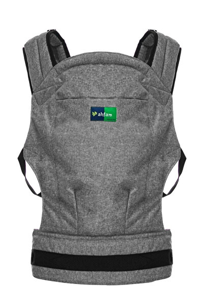 AHFAM “siyah Renk “ergonomik Bebek Kanguru Kademeli Ayarlanabilir Anakucağı
