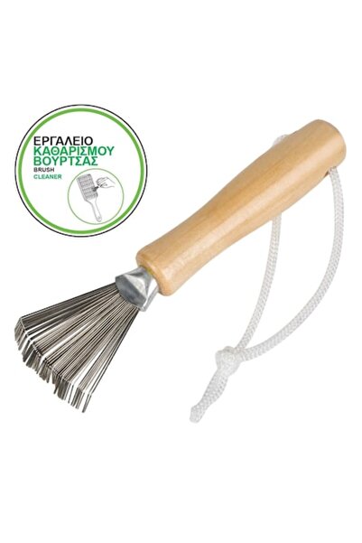 MYONNA IT & E- COMMERCE Brush Cleaning Accessory, Wood and Metal, 11 cm, Wood...