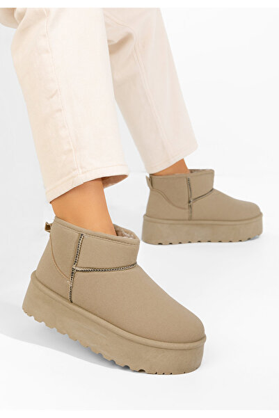 B T Shoes Μπότες τύπου ogg Sereena χακι