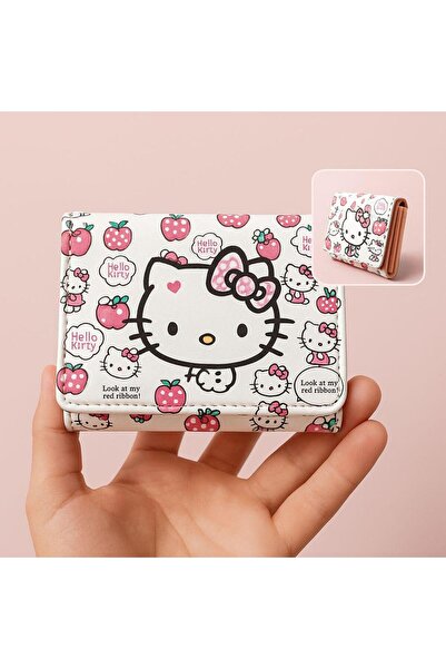 Winny Store Hello Kitty cartoon character design children's wallet | Stylish and lightweight school wallet for girls | Wallet