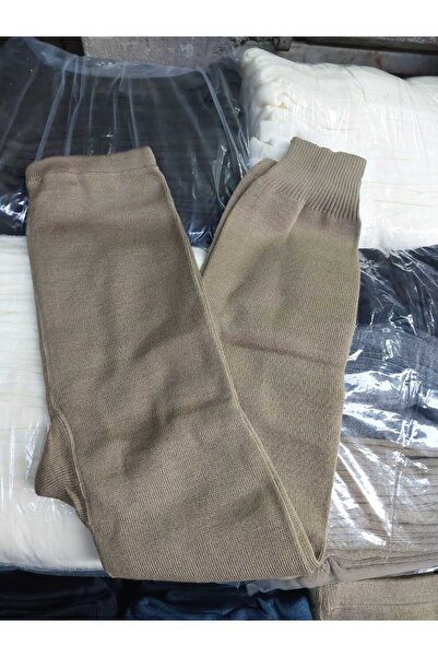 aryam butik Thick Winter Knitted Thessaloniki Leggings Underwear Knitted Bottom Underwear 80% Wool