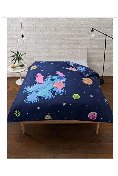 Zorluteks Lilo&Stitch 135*200 Pamuk Nevresim