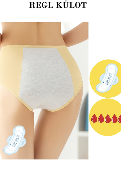 ogonline Super Absorbent Leak-Proof Women's Menstrual Panties – Washable, Day and Night Protection All Day Long