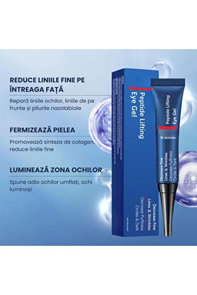 Full Abundance 4 x Eye contour treatment with peptides - Anti-wrinkle, Anti-wrinkle, Lifting, Moisturizing, 15ml x 4