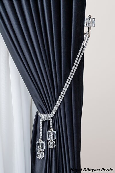 Hayal Dünyası Özel Yapım Dekoratif Perde Bağı Renso Braçol Takım