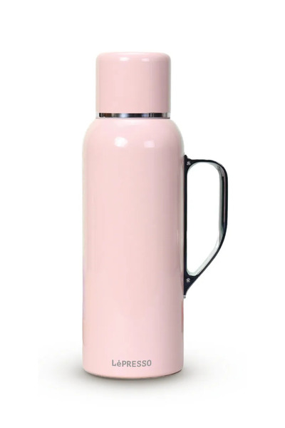 Lepresso زجاجة ثيرموسنس معزولة من الفولاذ المقاوم للصدأ مع مقياس درجة الحرارة...