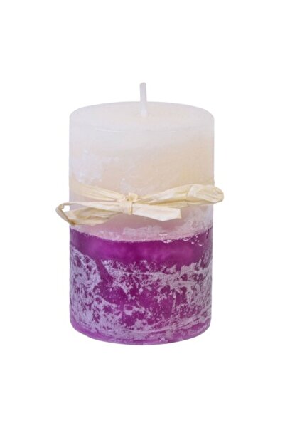 MYONNA IT & E- COMMERCE Lumânare parfumată decorativă, violet, parafină, 5x7,...