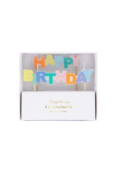 Generic Happy Birthday Candles