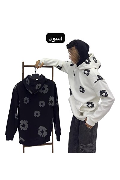 ALANAQA هودي اوفر سايز دبل كاب مبطن جديد كليا من عمر 5 - 16.