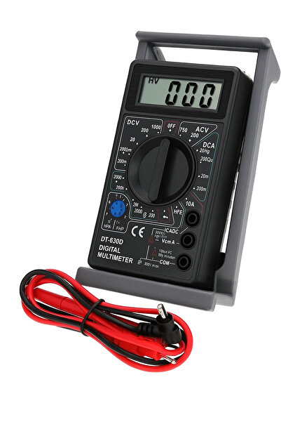 YURDUGÜL 830D Dijital Ölçü Aleti Multimetre buzzer