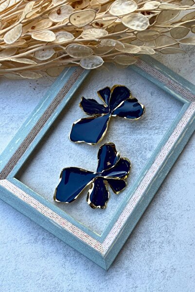 Meva Takı ve Aksesuar Flower Earrings I Mev'Art Collection