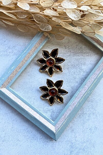 Meva Takı ve Aksesuar Flower Earrings I Mev'Art Collection
