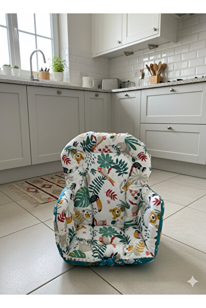 Wenaris Double-Sided High Chair Cushion (Belt-Attaching Locations Available)