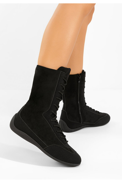 B T Shoes Women's black Stelia high-top sneakers