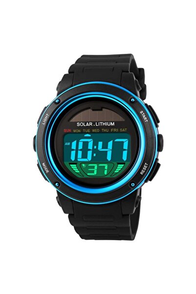 Skmei Men's Watch Solar Chronograph Alarm 5 ATM Digital Casual Sport