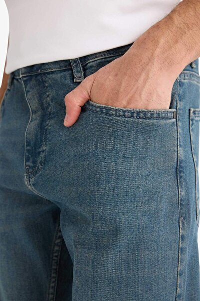 DeFacto Sergio Regular Fit Normal Waist Pipe Leg Trousers G4723Ax25Au