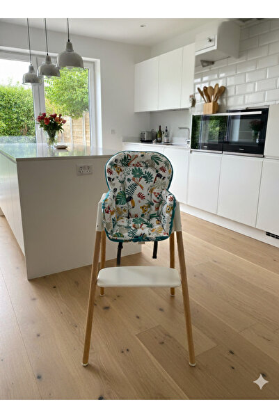 Wenaris Double-Sided High Chair Cushion (Belt-Attaching Locations Available)