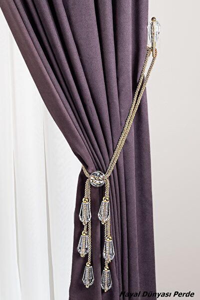 Hayal Dünyası Özel Yapım Dekoratif Perde Bağı Renso Braçol Takım