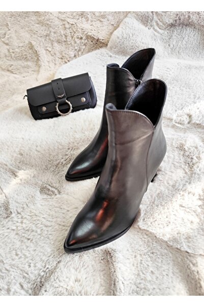 Of&Off Women's GENUINE LEATHER CLASSIC BOOTS