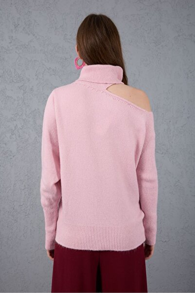 Su Moda Tricotaj pentru femei Pulover Yumoş Trend cu umeri expusi Anul Nou Ski Confortabil croială