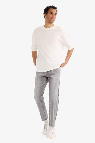 DeFacto 90S Slim Fit Straight Leg Jean Pants F4057Ax25Wn