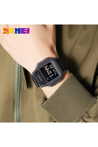 Skmei Men's Watch Digital Sport Casual Stopwatch Alarm Black