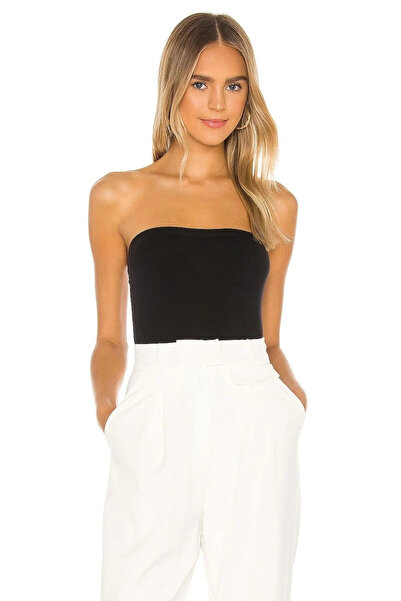 bysoca Γυναικεία μπλούζα μπουστάκι από μαύρο στράπλες ύφασμα Sandy που αγκαλι...