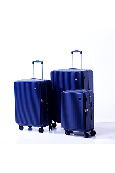 Flieger Luggage مجموعة حقائب سفر من الألومنيوم والكمبيوتر الشخصي، حقائب سفر م...